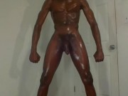 Hot Guy Strokes BBC Nasty Dancing and Dirty talks..4 Huge cumloads! 7/16