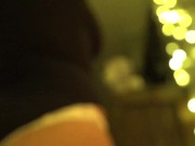 Sexy up close booty rub. Who likes that lotion slapping souund? 16/16