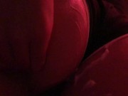 Sexy up close booty rub. Who likes that lotion slapping souund? 8/16