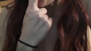 More anal fingering from dirty talking Lilly Bella