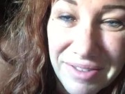 Watch eye rolling orgasm as I rub my clit on my belly! Panting tells why she became a Pornhub model