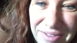 Watch eye rolling orgasm as I rub my clit on my belly! Panting tells why she became a Pornhub model