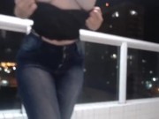 hot girl taking off her perfect body jeans 4/16