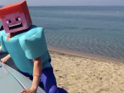 СМЕШНЫЕ МОМЕНТЫ СЕРИЙ МАЙНКРАФТ В РЕАЛЬНОМ МИРЕ 1/16