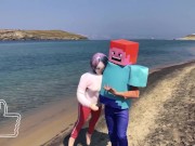 СМЕШНЫЕ МОМЕНТЫ СЕРИЙ МАЙНКРАФТ В РЕАЛЬНОМ МИРЕ 6/16