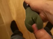 Testing my new Fun factory Manta after work. So much cum! 1/16