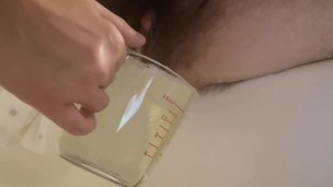 Bladder measurement pissing