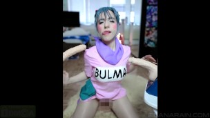 Bulma Tries To Hide The Dragon Balls