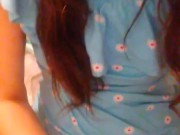 OLD VIDEO: Talking & PEEING! Hairy PISSING Onlyfans Camgirl Cute Panties PEES DIRTY Bathroom Toilet 11/16