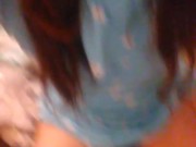 OLD VIDEO: Talking & PEEING! Hairy PISSING Onlyfans Camgirl Cute Panties PEES DIRTY Bathroom Toilet 15/16