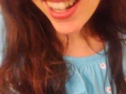 OLD VIDEO: Talking & PEEING! Hairy PISSING Onlyfans Camgirl Cute Panties PEES DIRTY Bathroom Toilet 16/16