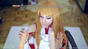 Asuna Returns To SAO For More Gangbangs