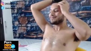 sexy aceite en mi cuerpo