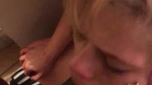 Eu deixei crescer na boca dela 