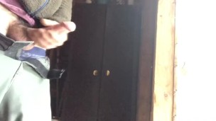 Solo male masturbation public park 