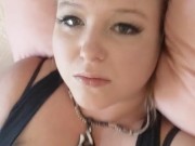 Hand down pants masturbating clit!