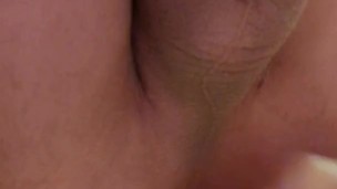 Raw Unedited Ass Fuck with 9" Dildo - Bisexual virgin