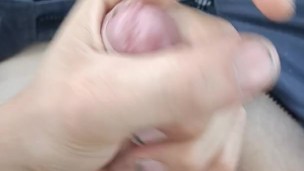 Jerking in car extremely public 