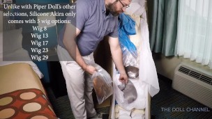 Climax of Akira:160 cm Silicone Piper Doll Akira Sex Doll Review Unboxing Misc Features