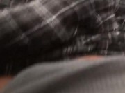 Home Alone. Jerking my cock. 