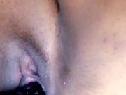 Close up Masterbating Creamy Pussy