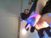 POV Giantess UPSKIRT squashing, stomping& facesitting you till you worship this cumming pussy 4/16