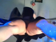 POV Giantess UPSKIRT squashing, stomping& facesitting you till you worship this cumming pussy 9/16