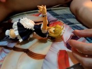 オタクがFateFGOメイドセイバーフィギュアにザーメンぶっかけオナニー【二次元アニメ美少女金髪コスプレ】 - Screenshot 14 of 16 - Adult Toys