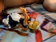オタクがFateFGOメイドセイバーフィギュアにザーメンぶっかけオナニー【二次元アニメ美少女金髪コスプレ】 - Screenshot 9 of 16 - Adult Toys