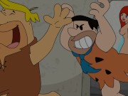 Booty Pebbles Episode 2 - Barney fucks both Wilma and Pebbles 10/16