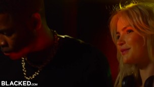 BLACKED BBC-hungry Blonde fucks DJ at her house party