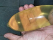pissing in condom  Horsengine