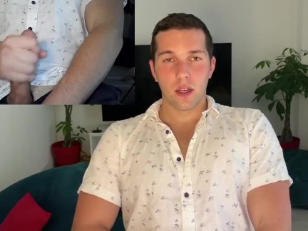 Double cam edging and dirty talk french and english (big cumshot)