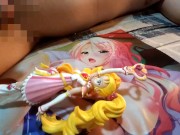 変態オタクがプリキュア・シャイニールミナスフィギュアにザーメンぶっかけ顔射オナニー【二次元アニメ美少女金髪変身ヒロイン】 - Screenshot 7 of 16 - Facial