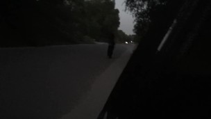 Вечерняя прогулка девицы