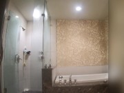 Thick curvy beauty worships bbc in the shower