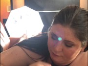 Big mouth bbw snowbunny devours big black cock 12/16