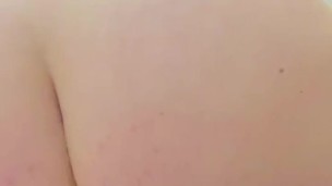 BBW FUCKING HER DILDO 
