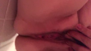 Showing off my cunt in the bathroom