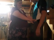 Sexy BBW gets tied up and her ass filled with cum 1/16