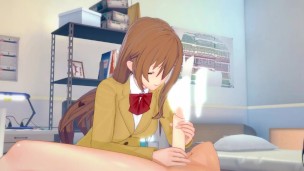 [seitokai yakuindomo] futa Shino x Aria(3d hentai)