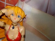 変態オタクがエヴァンゲリオンアスカフィギュアぶっかけ顔射オナニー【二次元アニメ美少女人魚コスプレ】 - Screenshot 16 of 16 - HD