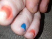 Playing with Dirty foot 13/16