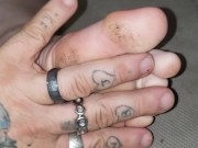 Playing with Dirty foot 7/16