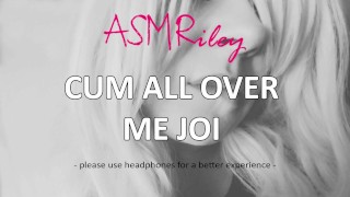 EroticAudio - ASMR cum sobre mí, JOI, aliento, cumslut