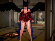 Nyotengu fucks blue dick outline 10/16