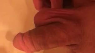 Man rides his dildo