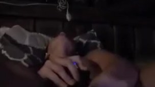 Teen girlfriend with wet pussy masturbating for daddy.
