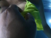 MILF Hotel Public Pool Bikini Flash 12/16