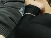 Cuckold paid for alpha date but only gets foot slaps and foot worship - Foot worship - Footjob 13/16